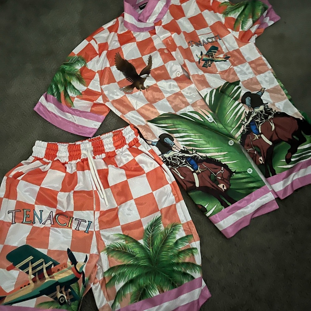 Men two piece  summer set M